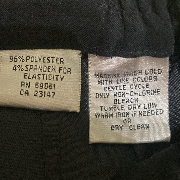 Talbots black pants size 6 - Picture 3 of 13